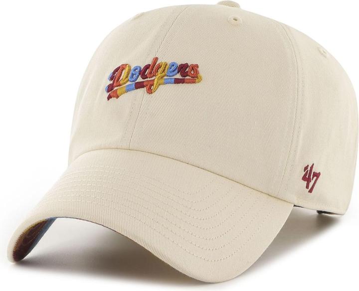 47 Brand Relaxed Fit Cap - Clean Up Retro La Dodgers Natural