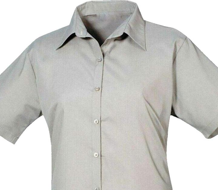 Produktbild Premier Popeline Bluse mit kurzen Ärmeln (56)