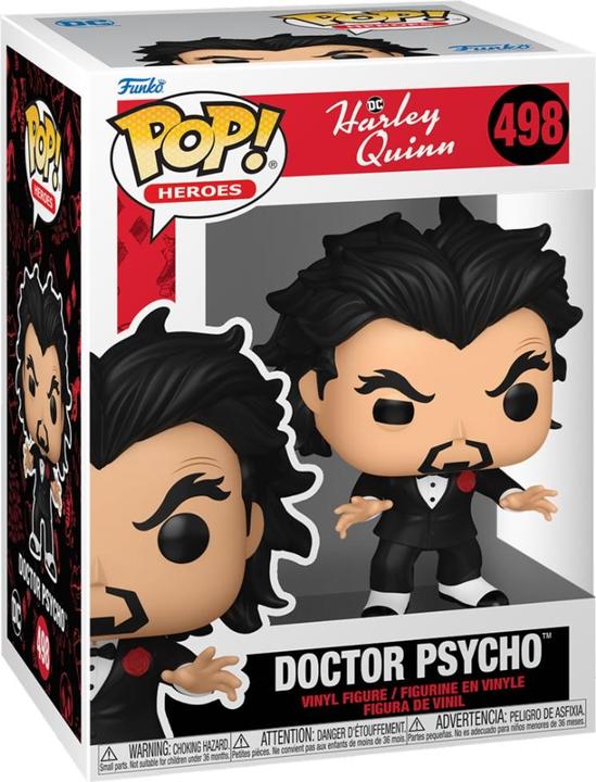 Produktbild Funko Harley Quinn Animated Series POP! Heroes Vinyl Figur Doctor Psycho 9 cm