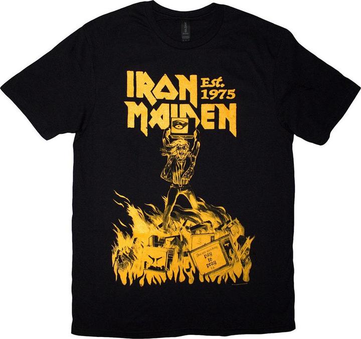 Iron Maiden Est. 1975 Holy Smoke TShirt (M)