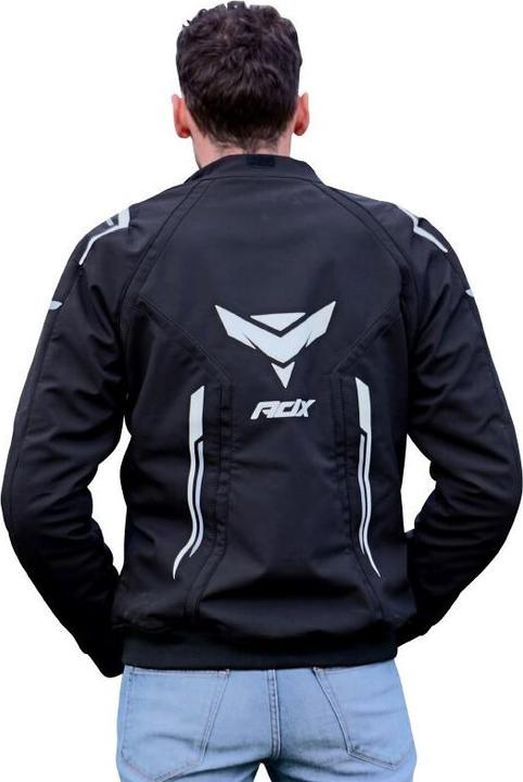 Actual product image ADX motorcyce jacket with removabe hood (with protectors/without back pate) nf en 17092-4 : 2020 approve (Men, L)