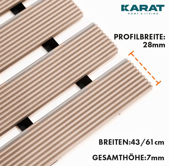 Produktbild Karat Bädermatte (43 x 100 cm)