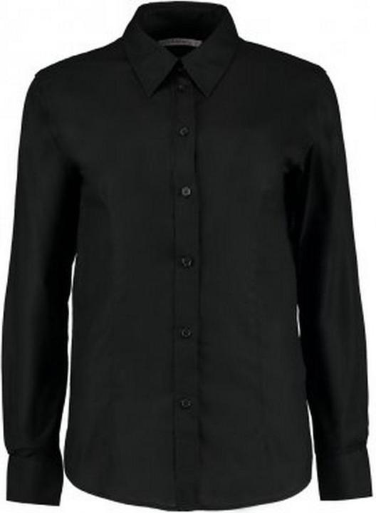Kustom Kit Workwear Bluse Langärmlig