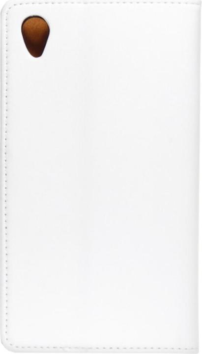 Actual product image OEM Slim Leather Book Case for Sony Xperia Z1 - white 4250710547265 (Sony Xperia Z1)