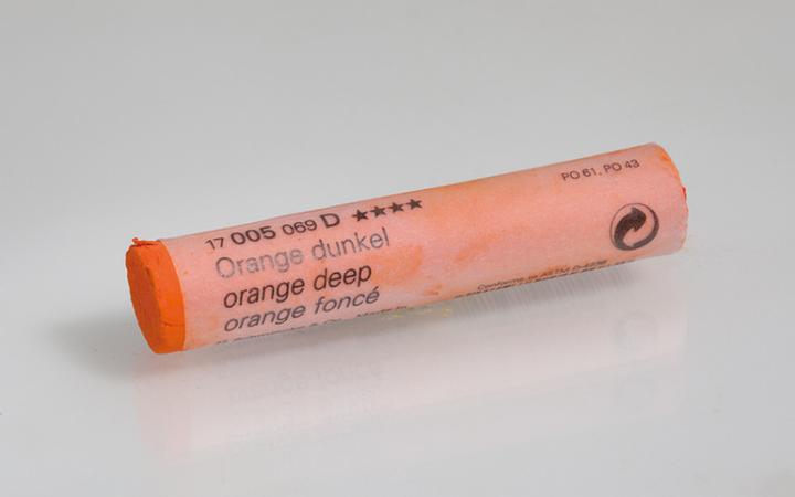 Produktbild Schmincke Pastellkreide ECHTORANG1D/Pà3 (Dunkelorange, 3 x)