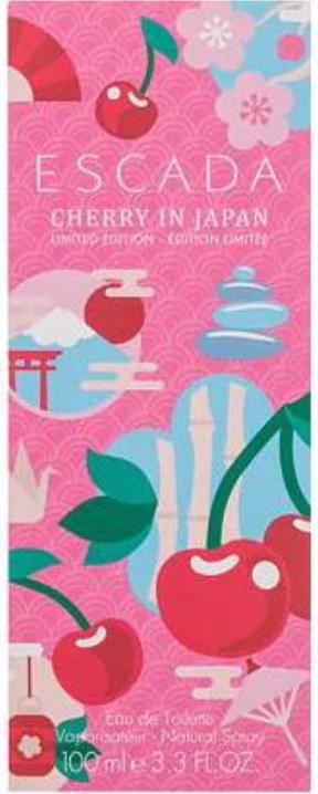 Actual product image Escada Cherry in Japan (Eau de toilette, 100 ml)