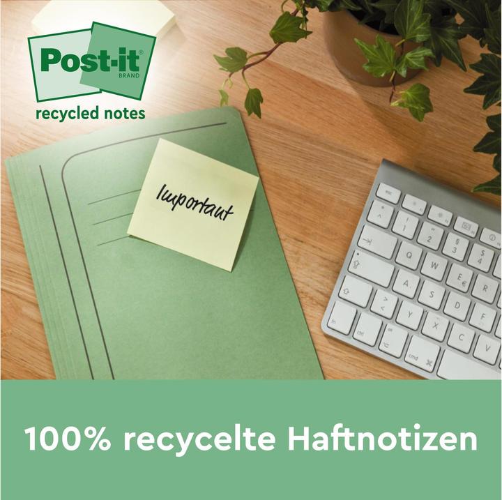 Actual product image Post-it Super Sticky Sticky Notes Recycling