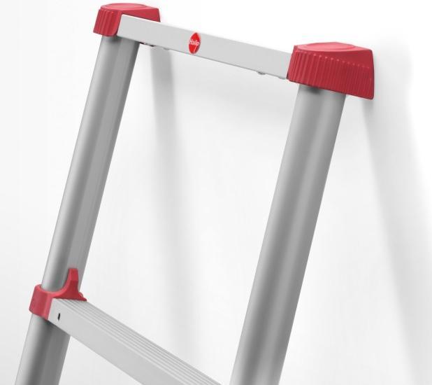 Actual product image Hailo FlexLine, aluminium safety telescopic ladder, 11 rungs (Single ladder, 99 cm)