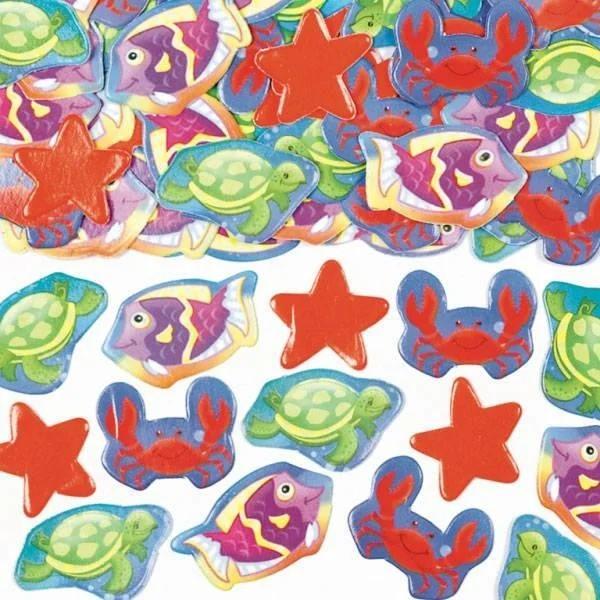 Produktbild Amscan Konfetti Deep Sea Fun Papier