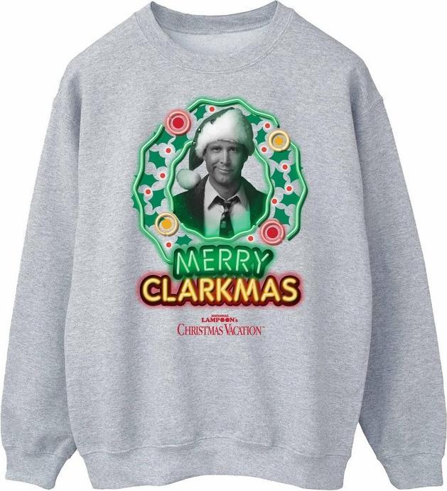 National Lampoon´s Vacation National Lampoon's Christmas Vacation Greyscale Clarkmas Sweatshirt weihnachtliches Design