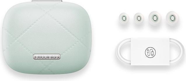 Produktbild Baseus AirNora 3 Kopfhörer True Wireless Stereo (TWS) im Ohr Anrufe/Musik Bluetooth Grün (ANC, 6 h, Kabellos)