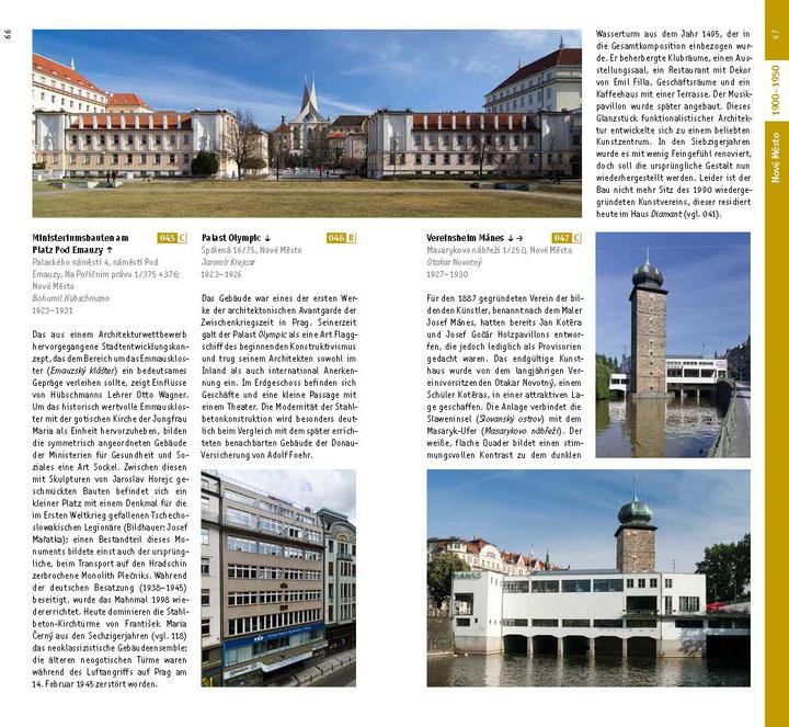 Produktbild Architekturführer Prag (Deutsch, Maria Hammerich-Maier, Petr Kratochvíl, Zdenek LukeS, 2018)