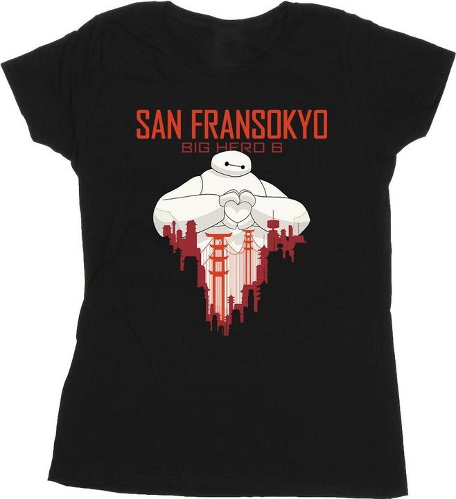 Produktbild Disney Big Hero 6 Baymax San Fransokyo Heart TShirt (L)