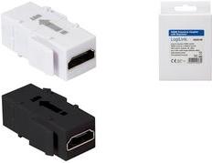 Produktbild LogiLink Keystone Modular Verbinder HDMI mit Repeater Einrastvorrichtung für Standard (HDMI)