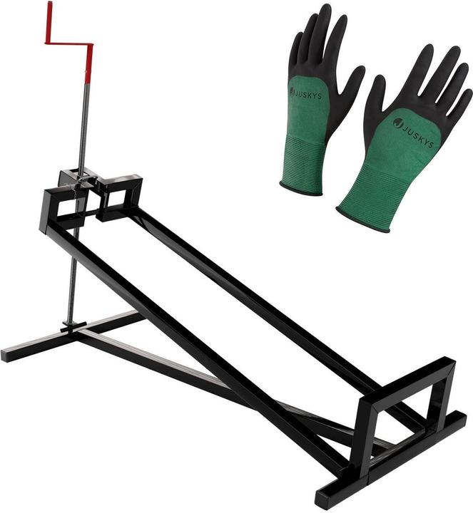 Produktbild Juskys Rasentraktorheber mit Handschuhen (Rasentraktor, Traktorzubehör)