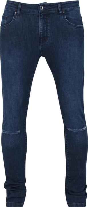 Urban Classics Slim Fit Knee Cut Denim Pants (34)