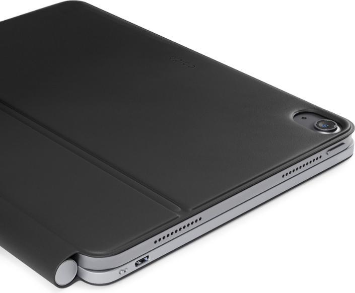 Immagine prodotto Epico Custodia con tastiera in alluminio per iPad Pro 11"/Air 10.9"/Air 11" M2 (DE)