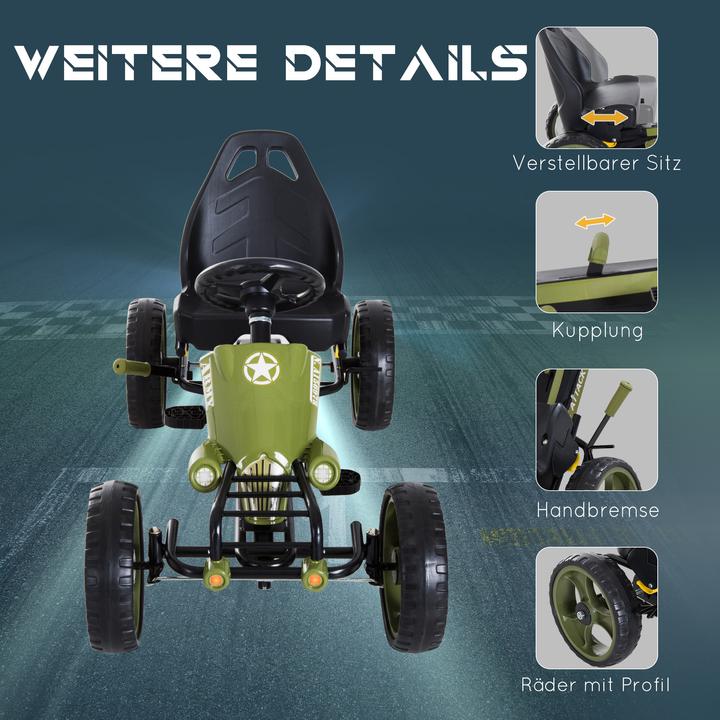 Image du produit Homcom Gokart 35kg 3-8
