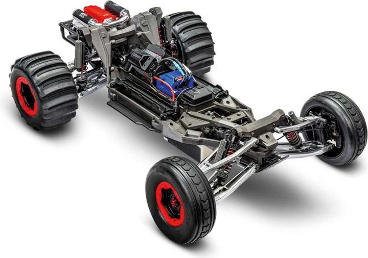 Actual product image Traxxas FUNCO RWD 8S VXL rot 1/6 Sand Car RTR Brushless, ohne Akku/Ladegerät (RTR Ready-to-Run)