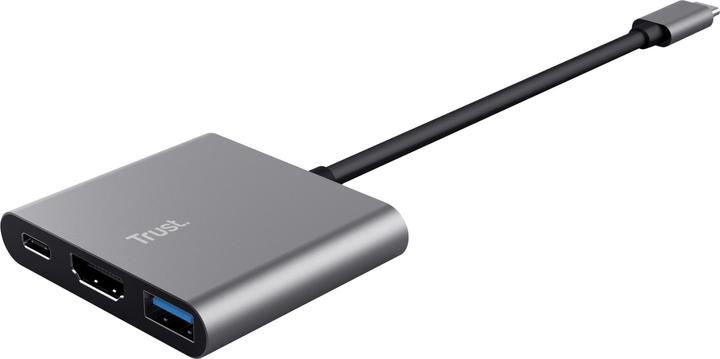 Immagine prodotto Trust Dalyx - USB 3.2 Gen 1 (3.1 Gen 1) Type-C - HDMI - USB 3.2 Gen 1 (3.1 Gen 1) Type (USB-C, 3 Porti)