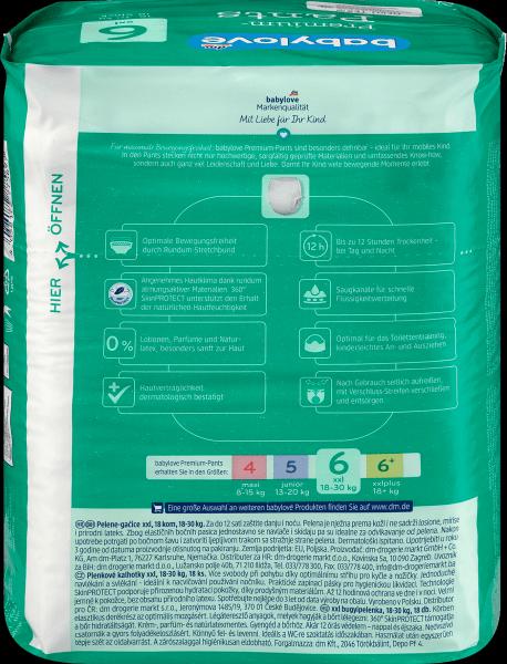 Image du produit dm babylove Pants Premium (Taille 6, Pack, 18 pièce(s))