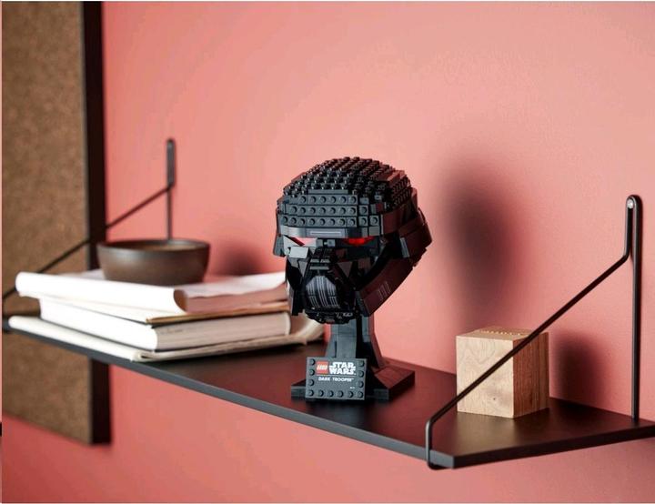 Actual product image LEGO Dark Trooper Helmet (75343, LEGO Rare Sets, LEGO Star Wars)
