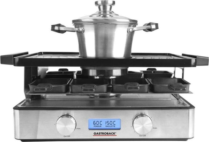 Image du produit Gastroback Raclette-Fondue Advanced Plus