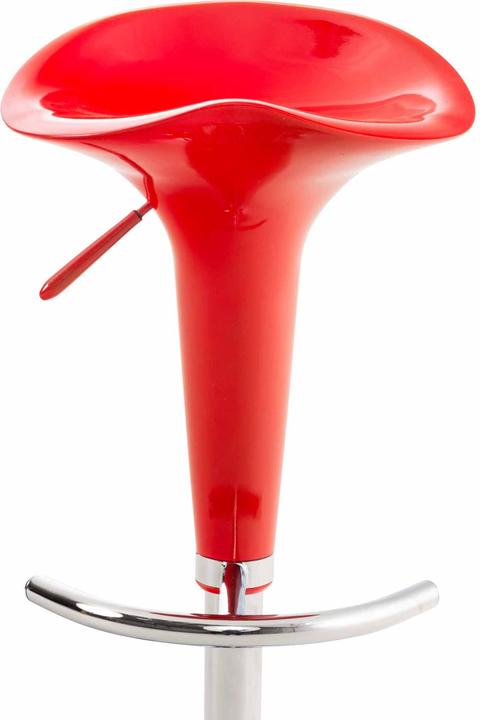 Produktbild CLP 2er Set Barhocker Saddle, rot