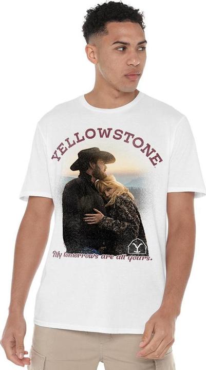 Actual product image Yellowstone Mens Tomorrows Rip & Beth T-Shirt (5XL)