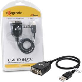Actual product image Hamlet Usb to Serial RS-232 Adapter Cable (0.65 m)