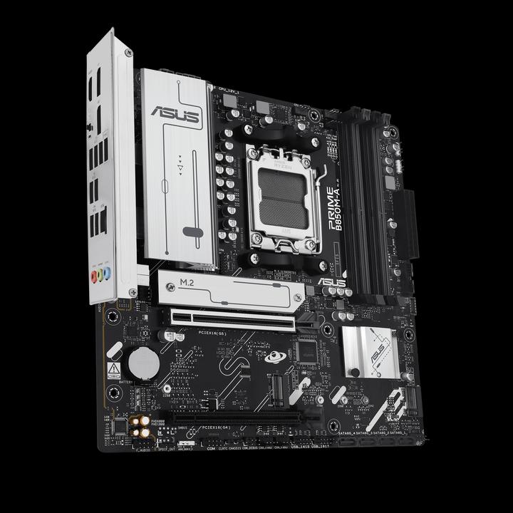 Image du produit ASUS MB PRIME B850M-A-CSM (AM5, AMD SoC, mATX)