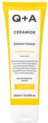Etichetta energetica Q+A Crema doccia alla Ceramide con Squalano, Olio di Jojoba ed Estratto di Ceramide di Ananas (207 ml)