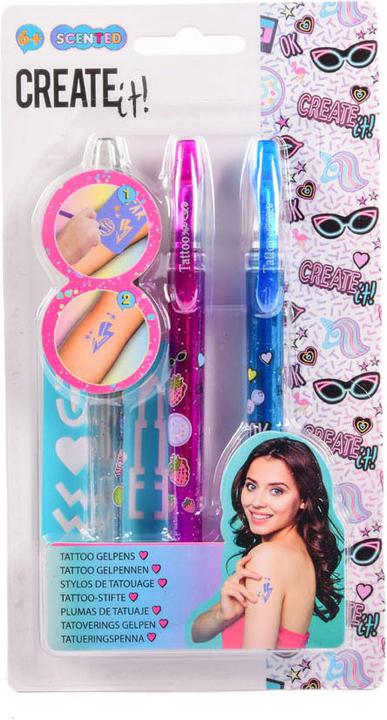 Actual product image Create It! Create it. Tattoo scent pens