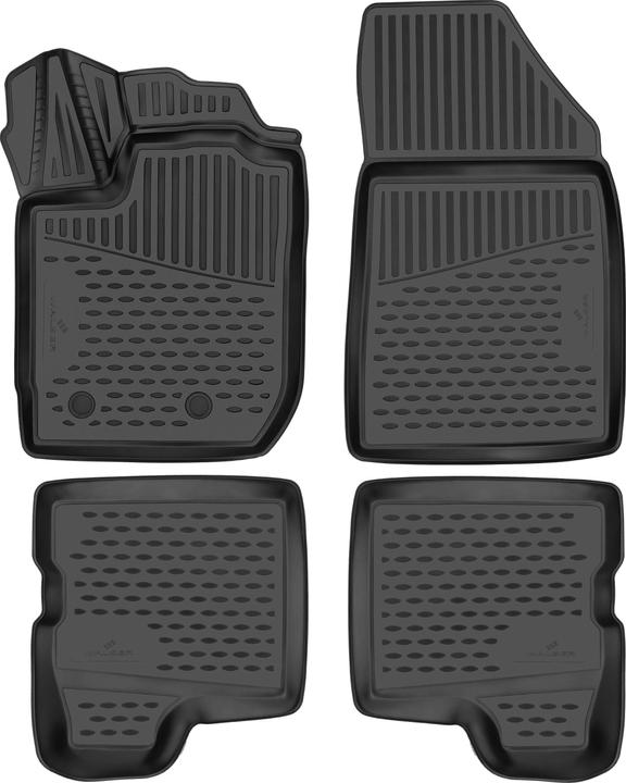 Image du produit Walser Tapis en caoutchouc XTR pour Dacia Duster (HM) 10/2017-aujourd'hui (2 tapis avant + 2 tapis arrière)