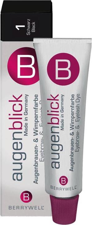 Actual product image Berrywell Augenblick Eyelash Tint No. 1 Black 15ml (15 ml)