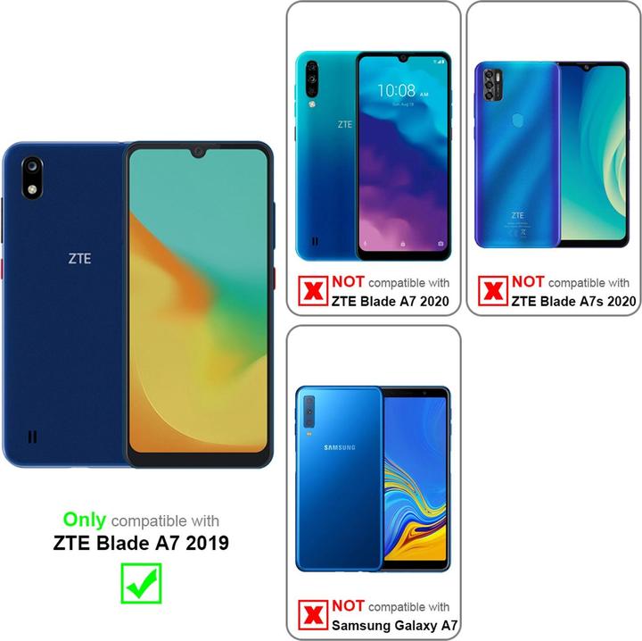 Immagine prodotto Cadorabo Copertina magnetica invisibile del libro (ZTE Blade A7)