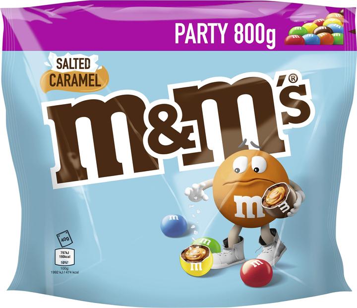 Image du produit M&M Smartek M&M'S Caramel salé 800g Édition limitée (800 g)