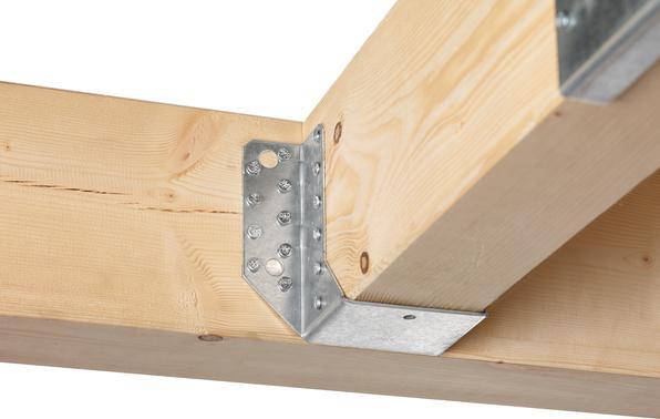 Productafbeelding Alberts Balkschoen type A 110 x 40 x 110 mm sendzimir verzinkt (Balkenschoen, 25 Pcs.)