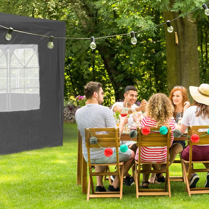 Actual product image Relaxdays Gazebo side-panels (10 cm, 300 cm)