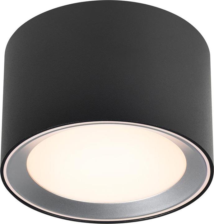 Actual product image Nordlux Landon Smart, Ceiling Light, Black/Steel (650 lm)
