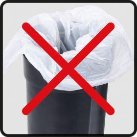 Produktbild Wenko Leman Kosmetikeimer 5,0 l silber, matt (5 l)