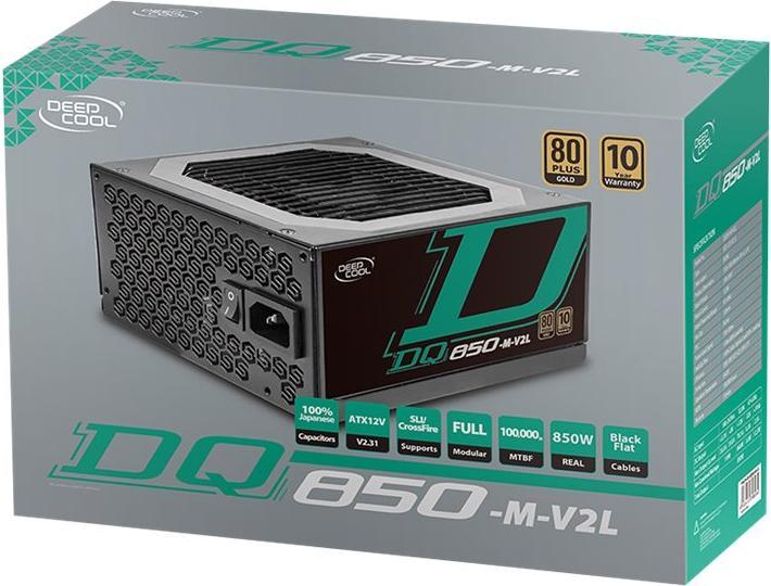 Immagine prodotto Deepcool DQ850-M-V2L Alimentatore 850 W 20+4 pin ATX nero (850 W)