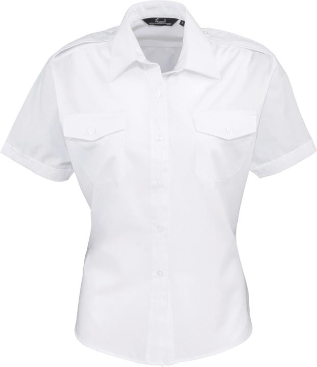 Premier Pilot Bluse Kurzarm