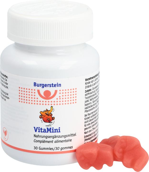 Actual product image Burgerstein VitaMini (30 Piece, Gummies, 140 g)