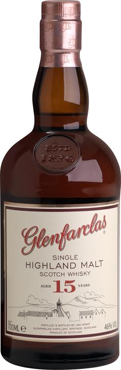Produktbild Glenfarclas 15 Years (Single Malt, Scotch Whisky, 1 x 70 cl)