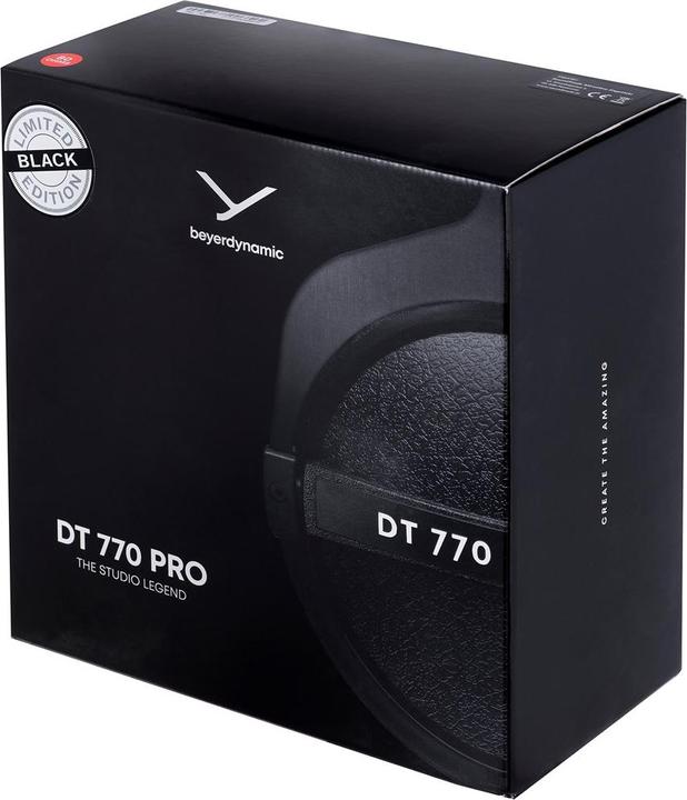 Actual product image Beyerdynamic DT 770 Pro Black Limited Edition (No noise cancelling, Cable)