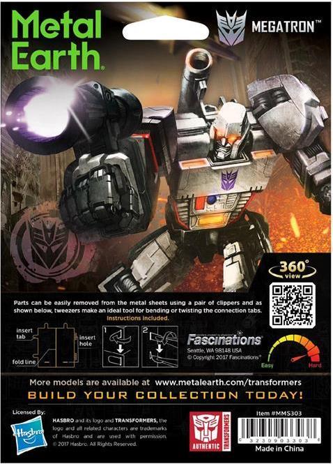 Immagine prodotto Metal Earth Transformers Megatron
