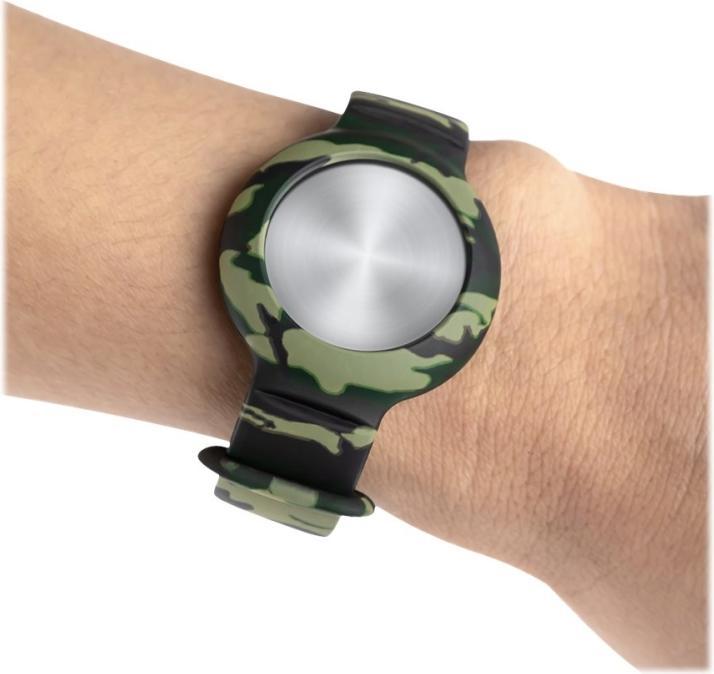 Immagine prodotto Deltaco Braccialetto in silicone per Apple AirTag - Camouflage