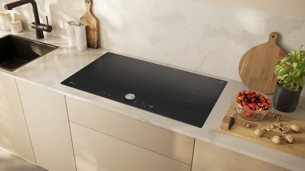 Produktbild Neff N 90, Induktionskochfeld, 90 cm, Schwarz, flächenbündig (integriert), T69PTX4L0