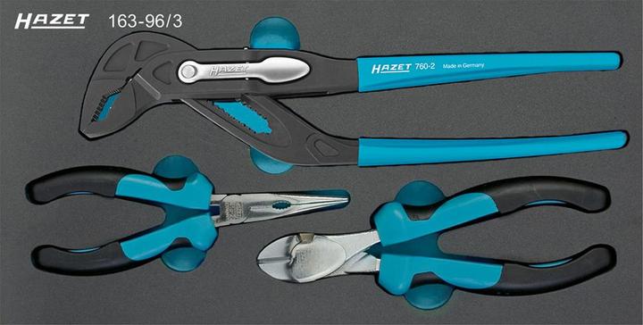 HAZET Zangen Satz 163-96/3 ∙ Anzahl Werkzeuge: 3
